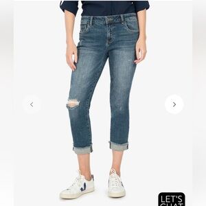 Kut Amy Crop Straight Leg 2